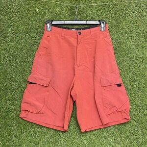 No Fear Shorts Mens 31 Cargo Skater Shorts Grunge Swim Hiking Casual Punk y2k
